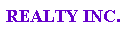 Text Box: REALTY INC.
